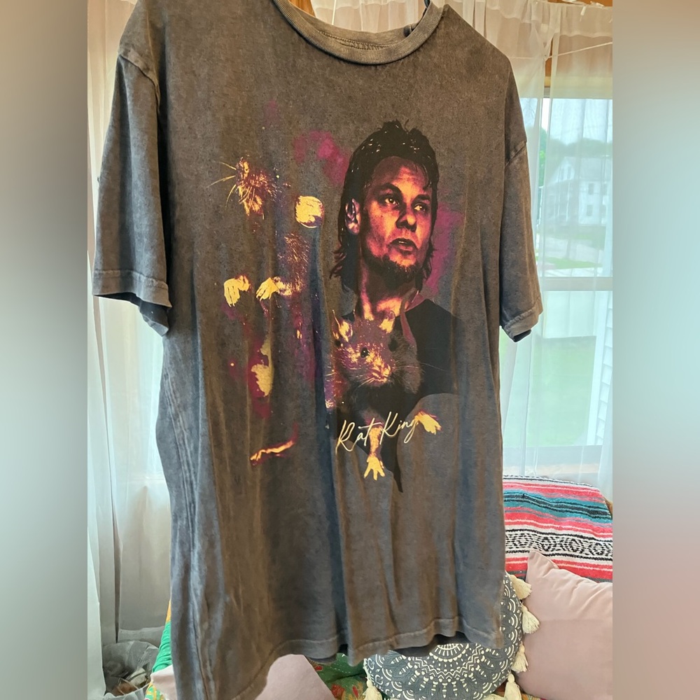 Theo Von rat king shirt